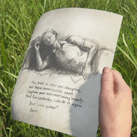 Owen's Drawing of Abby