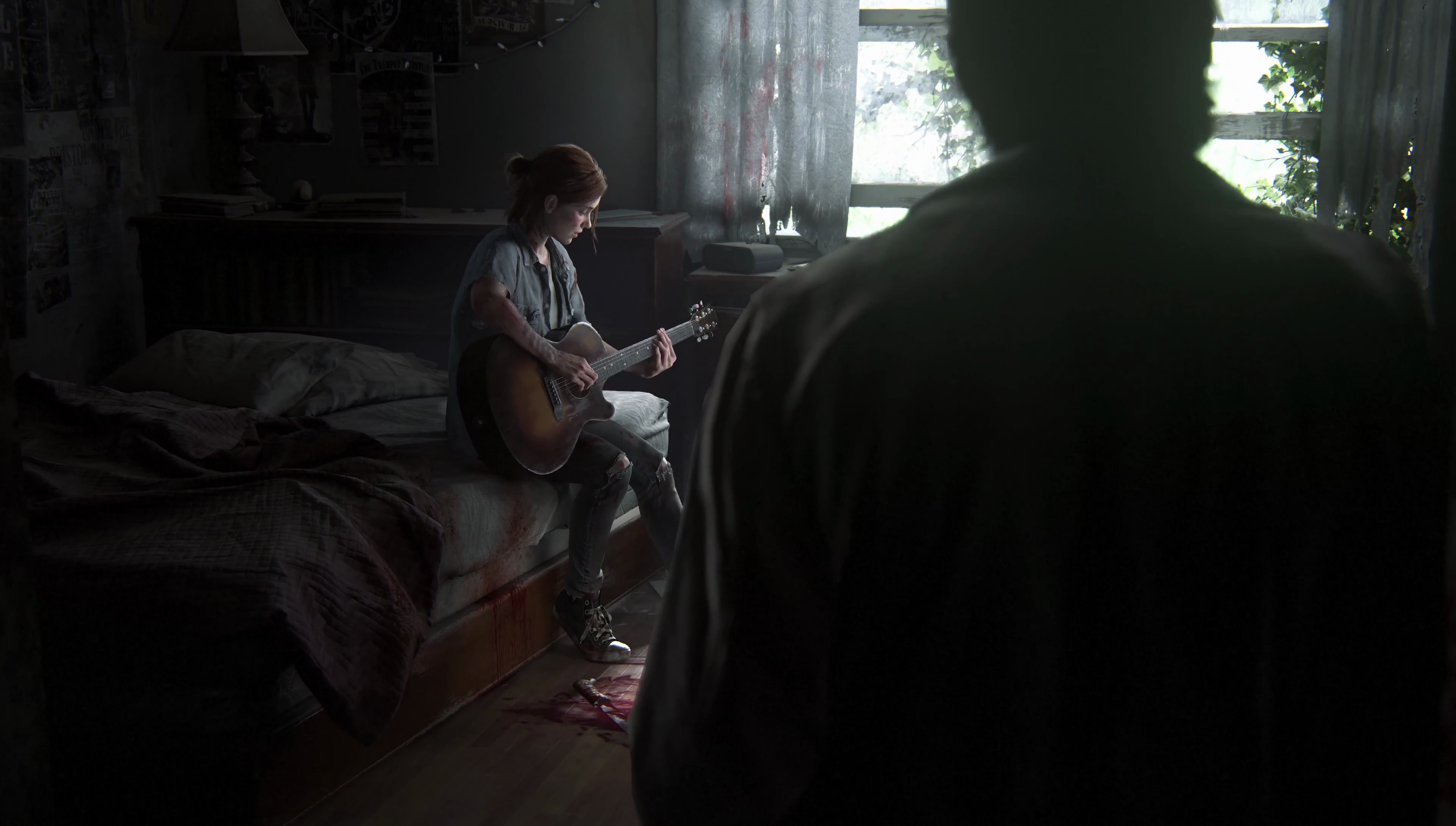 The last of us - Joel and Ellie, there is no light by SyrowArt on