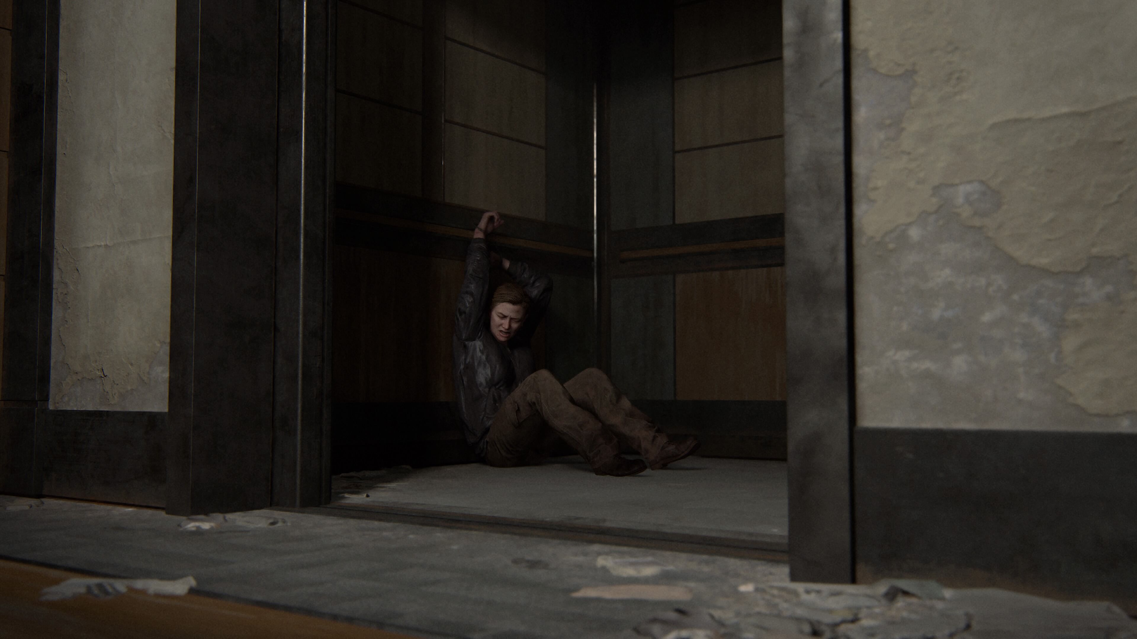 Abby is afraid of heights The Last of Us Part II