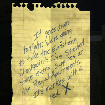 Stash Note The Last Of Us The Last Of Us Wiki Fandom