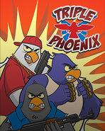 A poster for Triple Phoenix.