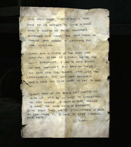 Survivors Note