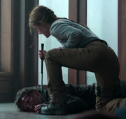 Abby stabs Joel