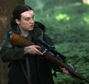 Ellie on patrol in 2028.