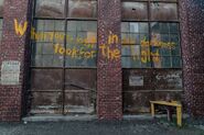 The Fireflies slogan in Boston.