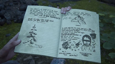 TLOU2-journal-Dina-bal tommy-abby