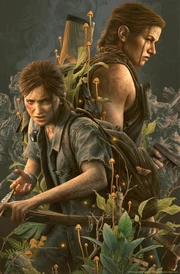  (left) and  (right), the game's two protagonists.