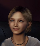 Sarah's profile shot from the original The Last of Us.