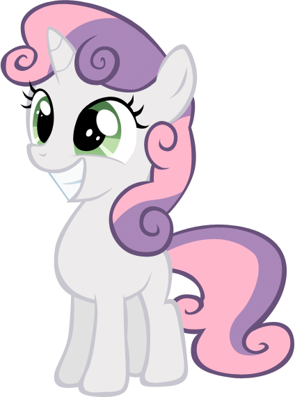 Sweetie Belle Thinking
