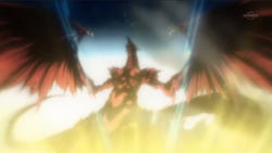 The dragon summoned by the Blade of Doleuli