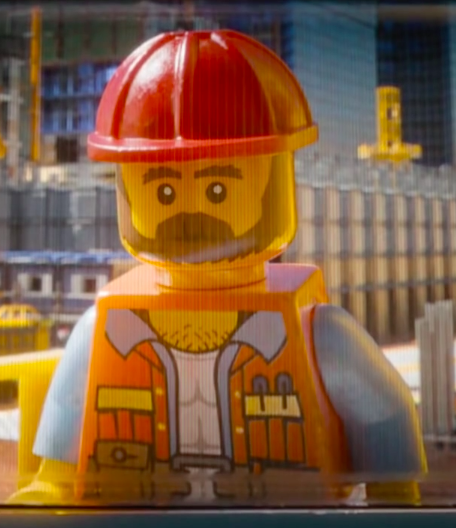 lego movie construction site