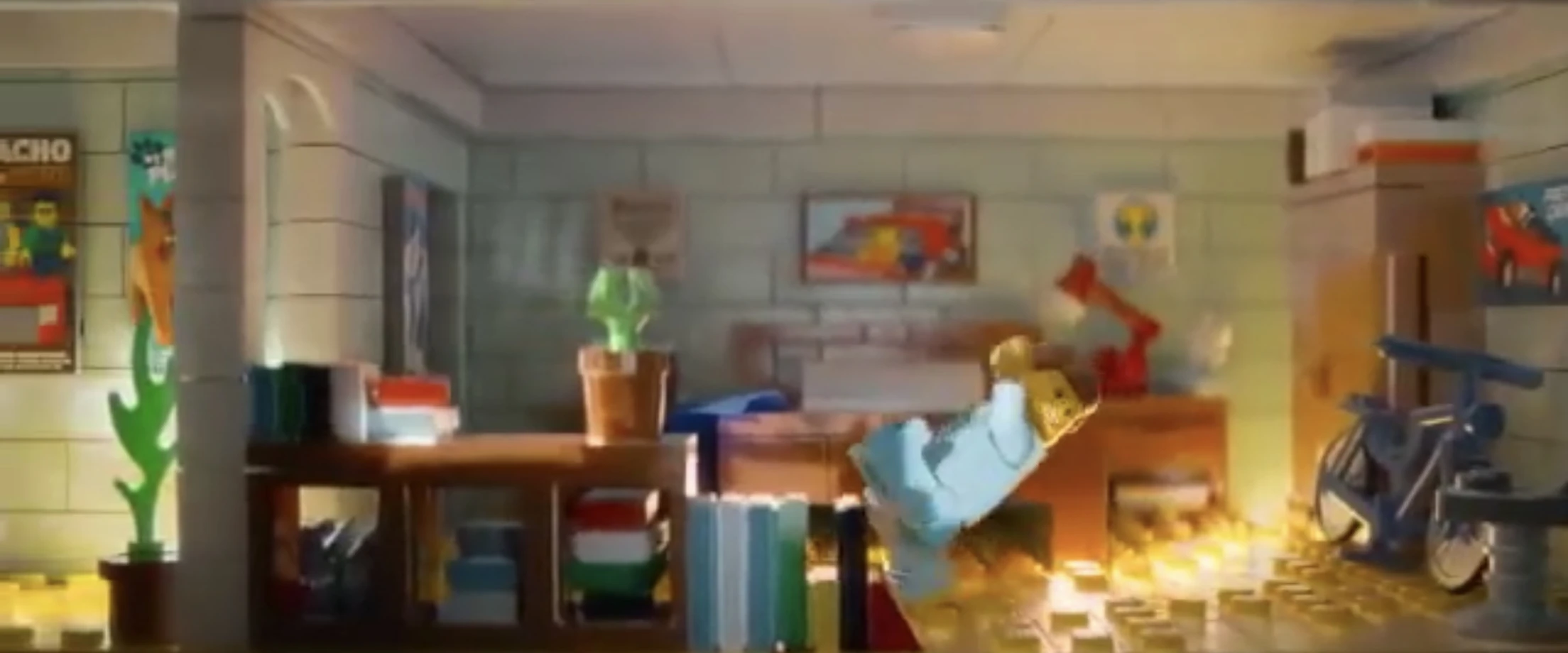 Emmet S Apartment The Lego Movie Wiki Fandom