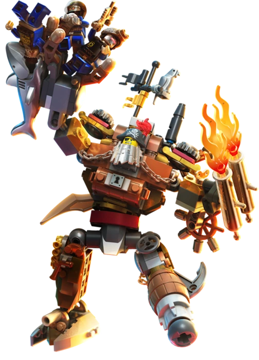 lego robot pirate