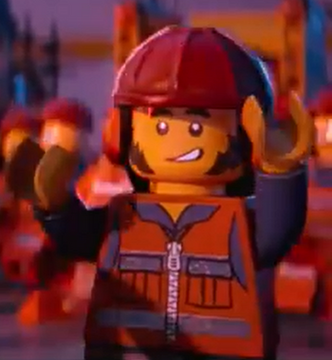 Lego movie guy top