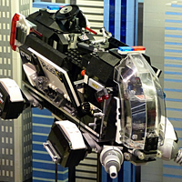 the lego movie super secret police dropship
