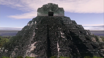 Mayan temple