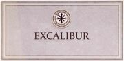 Excalibur Card