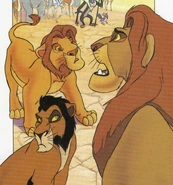 В литературной вселенной («The Lion King: Six New Adventures»)