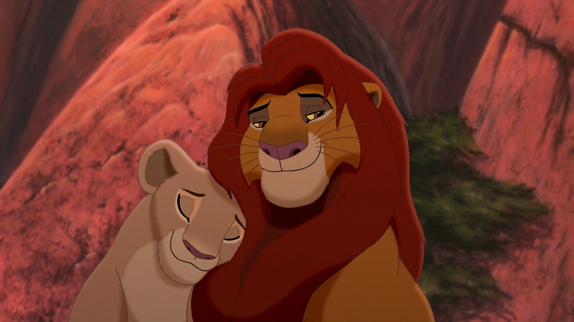 Simba,nala and their daughter Kiara and her mate Kovu. Then them ...