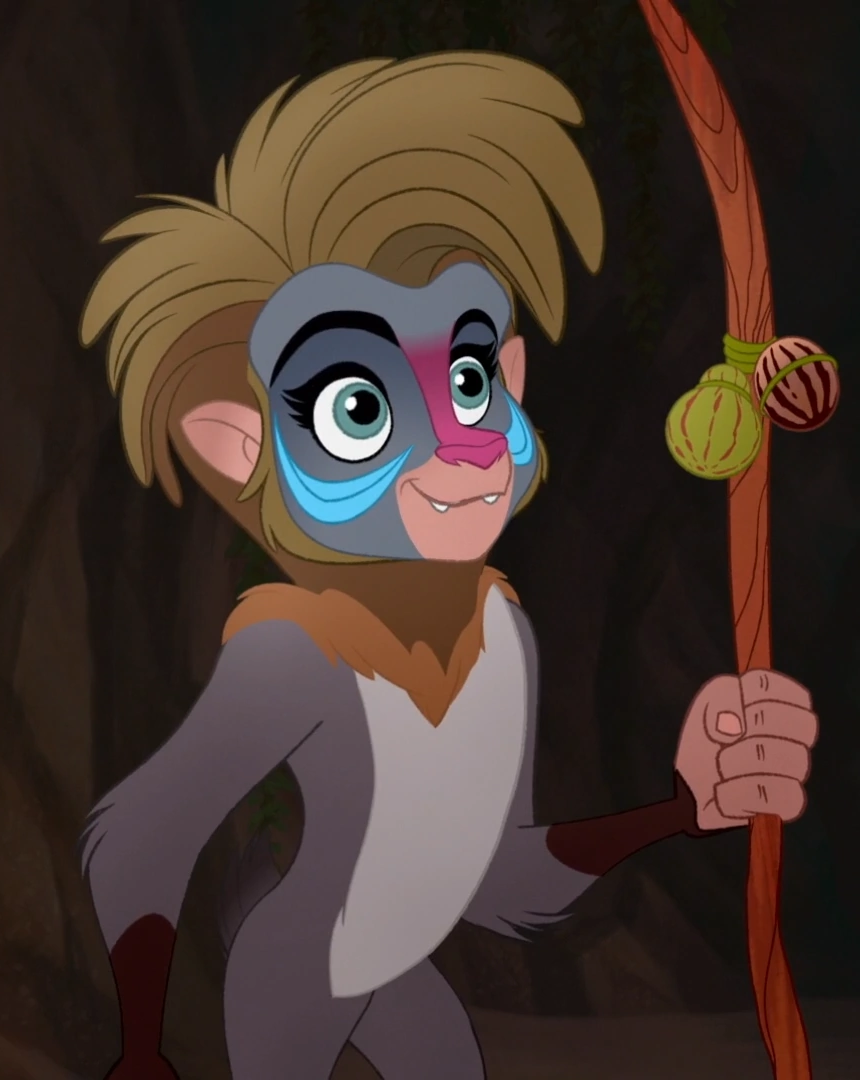 when there is chaos outside and you try to be calm - Rafiki