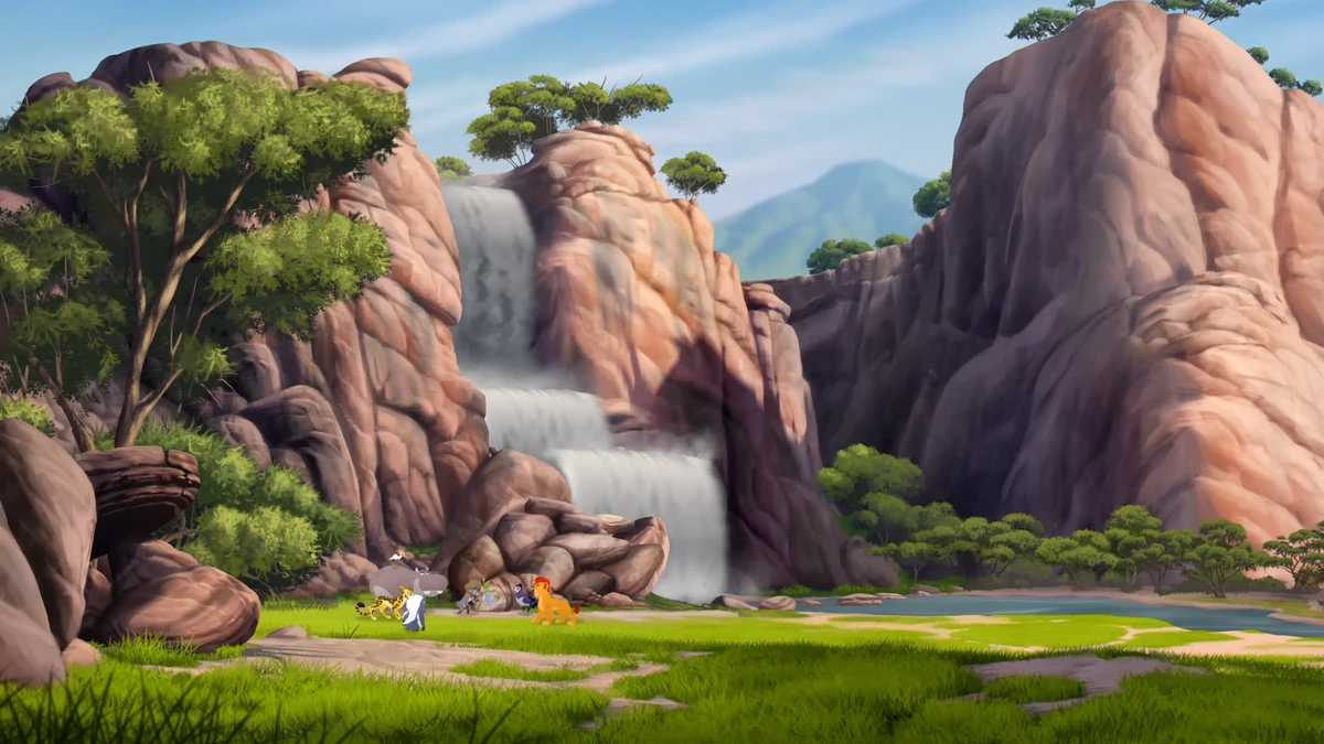 Waterfall The Lion King Revisited Wiki Fandom