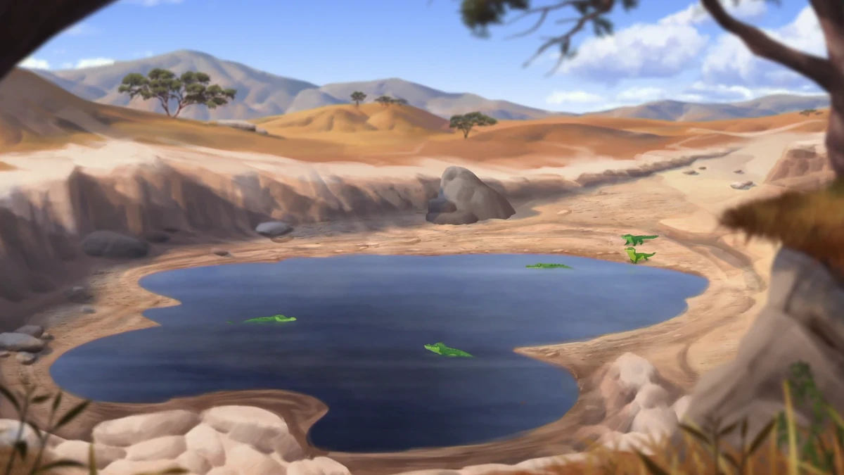 Makuu's watering hole The Lion King Revisited Wiki Fandom