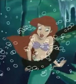 ariel the little mermaid captured