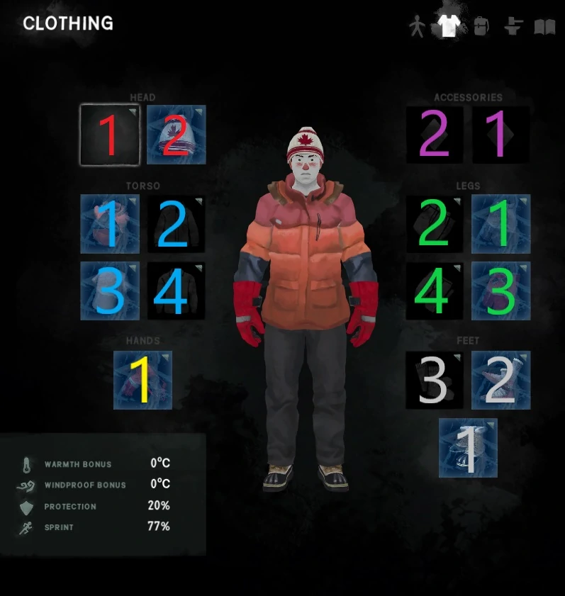 Cartes, Wiki The Long Dark