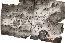 Locator map Crumbling Highway