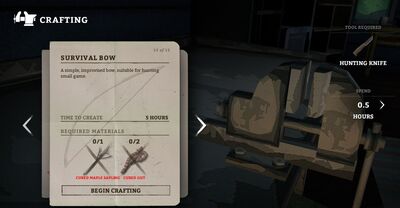 Crafting Official The Long Dark Wiki