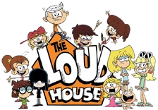 Logo seri dengan semua 11 karakter utama