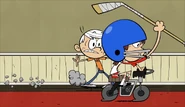 "COMIN' THROUGH!"