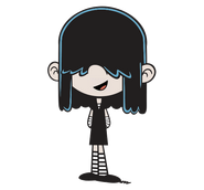 The Loud House Lucy with a smile Nickelodeon