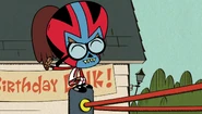 Clyde as Lucha Libre Lynn.
