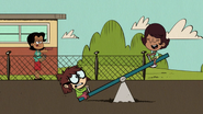 S2E20B Lisa and Darcy on the see-saw