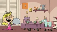 "Thank you all for coming to my tea party."