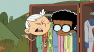 S2E06A Lincoln and Clyde in a closet