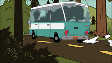 S1E21B Van drives through woods.png