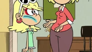 "Sure, honey. Just give me five minutes. Leni and I are gonna practice putting on makeup."