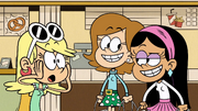...and her school friends.