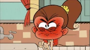 Luan furious
