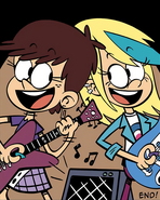 Luna and Sam jamming