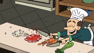 S3E26 Chopping up veggies