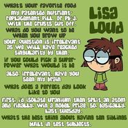 Lisa Q&A