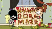 "Fantastic sign work, Luan. Just the right mixture of corn and gore."