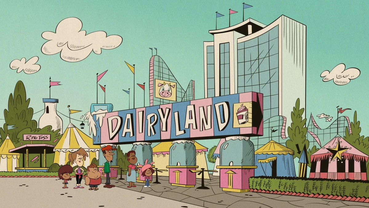Dairyland Amoosement Park The Loud House Encyclopedia Fandom