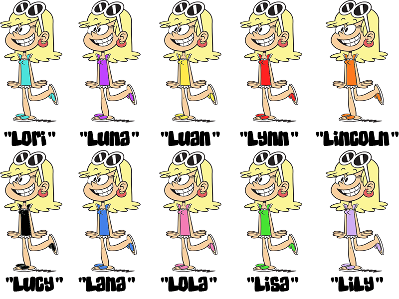 User Blogweavillainpoll Leni Loud Color Swap The Loud House Encyclopedia Fandom 3756