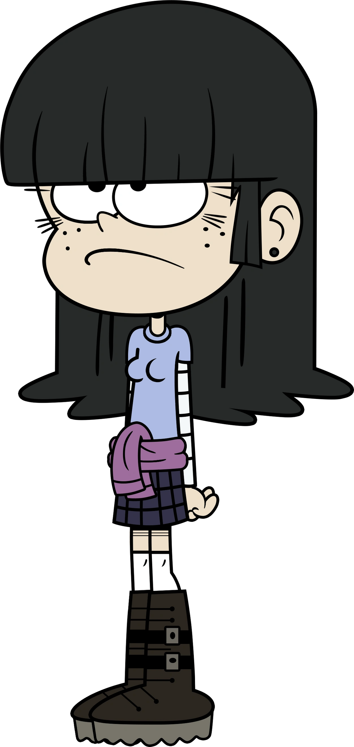 Lucy y Haiku  The loud house fanart, Female cartoon characters, Girl  cartoon