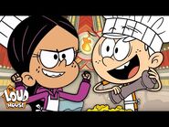 Lincoln vs Ronnie Anne Kitchen Combat! 🔥 - "Forks and Knives Out" Full Scene - Loud House