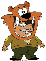 Hector with the Gatos mascot head.png